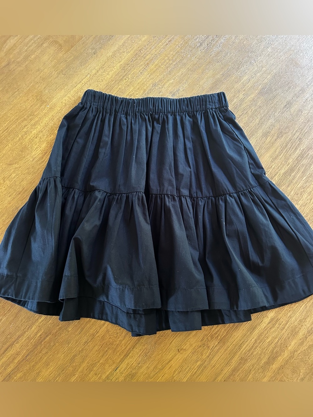 Abercrombie Poplin Tiered Skirt